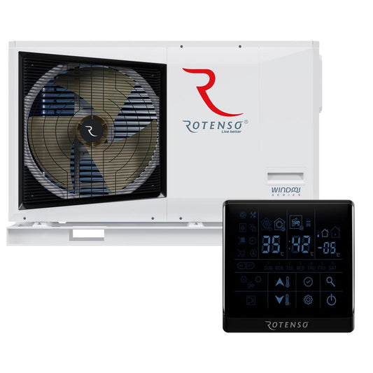 Rotenso Windmi Wärmepumpe – Die effiziente Luft-Wasser-Wärmepumpe für Neubau &amp; Altbau