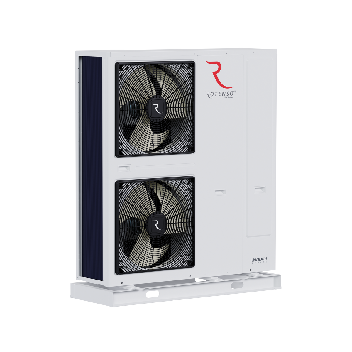 Rotenso Windmi Wärmepumpe Monoblock Luft-Wasser 14KW WIM140X3 BAFA Wifi A+++, Heizen Kühlen