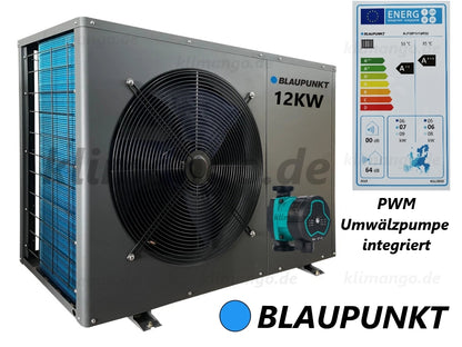 Blaupunkt Monoblock Wärmepumpe 12 kW BLP12P1V1MR32 Heizen / Kühlen, Mitsubishi Kompressor