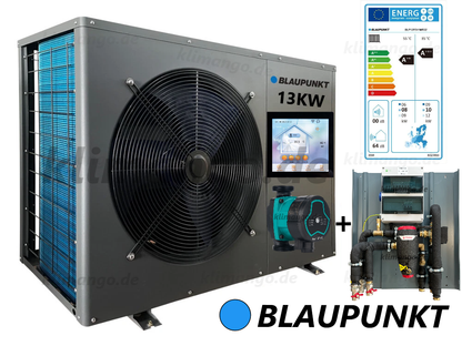 Blaupunkt Monoblock Wärmepumpe 13kW BLP13P3V1MR32 inkl. Hydrobox