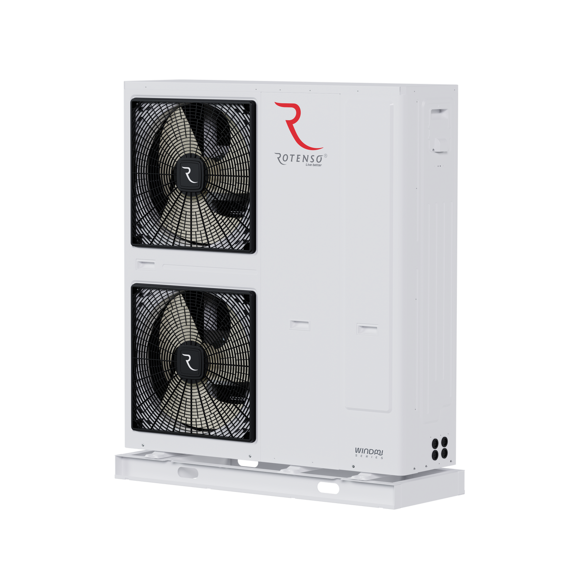 Rotenso Windmi Wärmepumpe Monoblock Luft-Wasser 14KW WIM140X3 BAFA Wifi A+++, Heizen Kühlen
