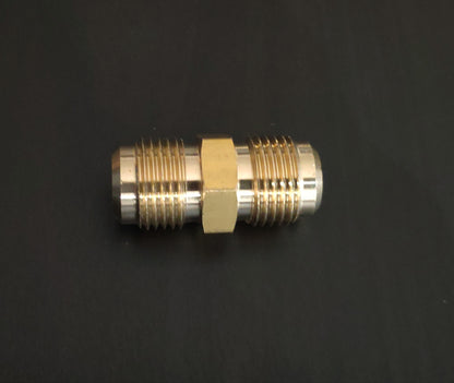 Kältemittelleitung Überwurfmuttern Verbindungsnippel EasyConnection 1/4" + 3/8"