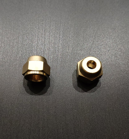 Kältemittelleitung Überwurfmuttern Verbindungsnippel EasyConnection 1/4" + 3/8"