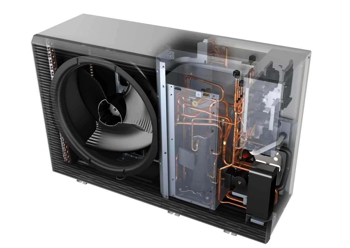 LG Luft-/Wasser-Wärmepumpe THERMA V R290 Monoblock 16kW - HM163HF