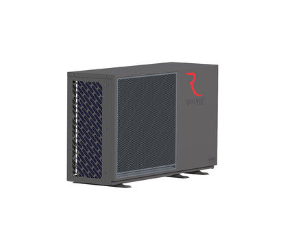 Rotenso Airmi Wärmepumpe Monoblock Luft-Wasser 10KW Black BAFA Wifi A+++, Heizen Kühlen