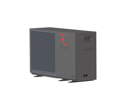 Rotenso Airmi Wärmepumpe Monoblock Luft-Wasser 10KW Black BAFA Wifi A+++, Heizen Kühlen