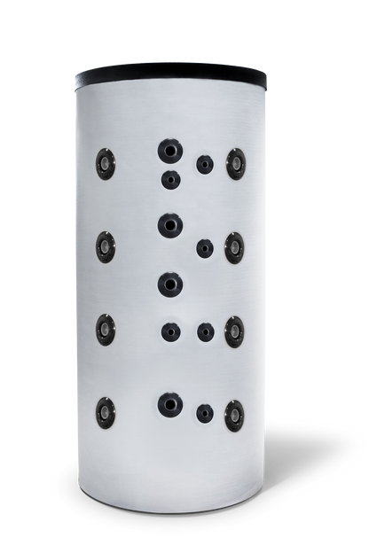 SUNEX Buffer Tank FISH S11 X 200 to 500 Liters 2x Heat Exchangers Special Design for Solar System