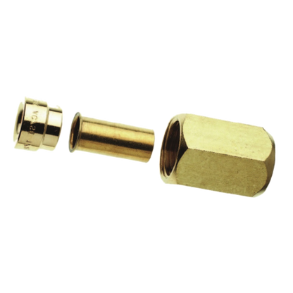 Armacell SAE-Fittinge für Kältemittelleitung Set 1/4" + 3/8" für Kupferrohre