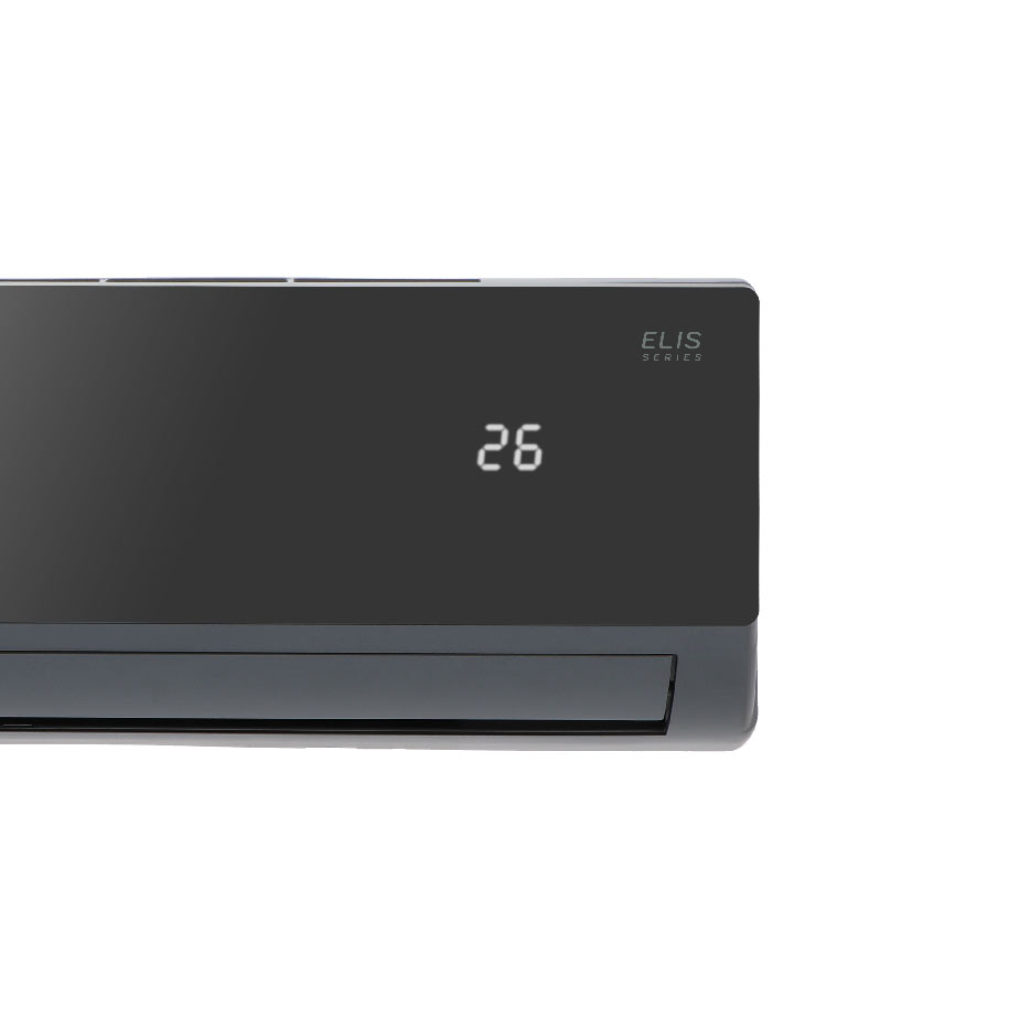 Rotenso Elis Black air conditioner, 2.6 kW to 6.8 kW, single-split wall-mounted unit set with digital inverter, WiFi, A++