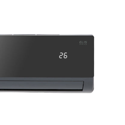 Rotenso Elis Black air conditioner, 2.6 kW to 6.8 kW, single-split wall-mounted unit set with digital inverter, WiFi, A++