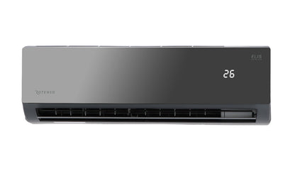 Rotenso Elis Black air conditioner, 2.6 kW to 6.8 kW, single-split wall-mounted unit set with digital inverter, WiFi, A++