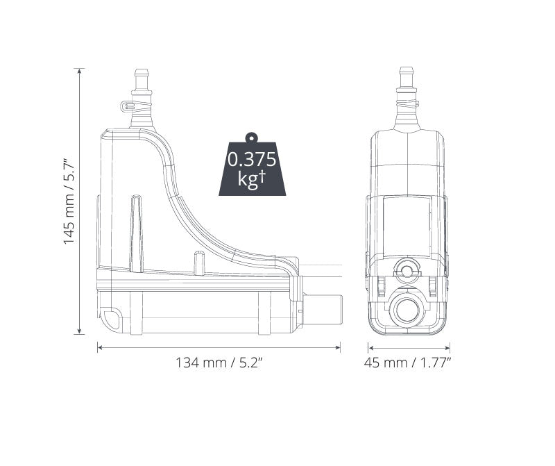 Condensate pump ASPEN silent+ Mini Lime for air conditioners