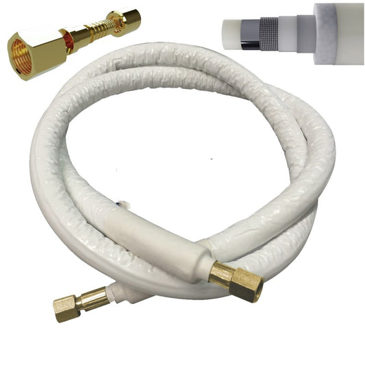 flexible Kältemittelleitung 10m 1/4"+3/8" aus thermoplastischen Mehrschicht System - TÜV Zertifiziert