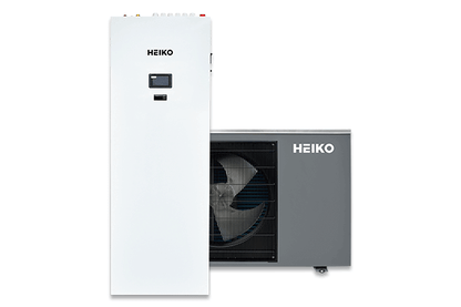 Heiko Thermal Plus 9 | Single-phase 9kW monoblock heat pump hydraulic module with 250-L hot water storage tank BAFA Heating Cooling WiFi A+++