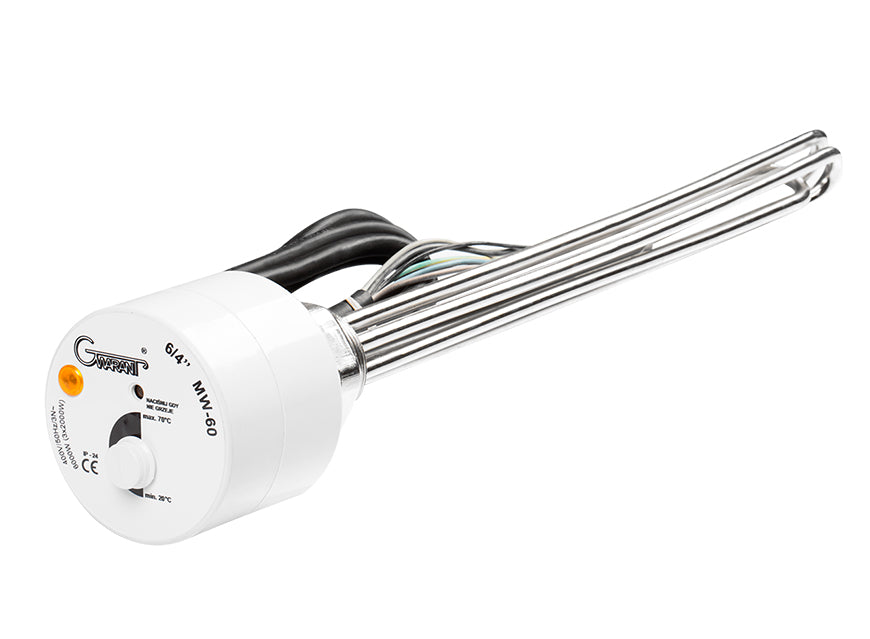 Immersion heater PV suitable 400V heating element 3 4.5 6 7.5 9kW buffer & water storage tank