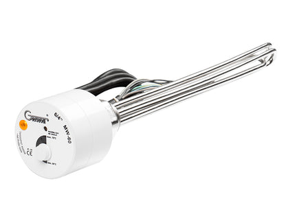 Immersion heater PV suitable 400V heating element 3 4.5 6 7.5 9kW buffer & water storage tank