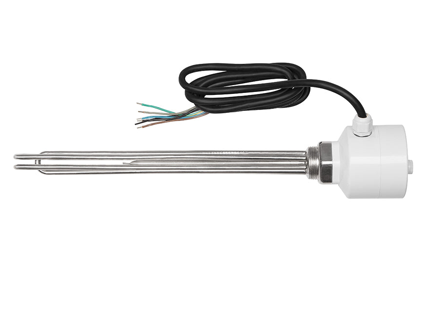 Immersion heater PV suitable 400V heating element 3 4.5 6 7.5 9kW buffer & water storage tank