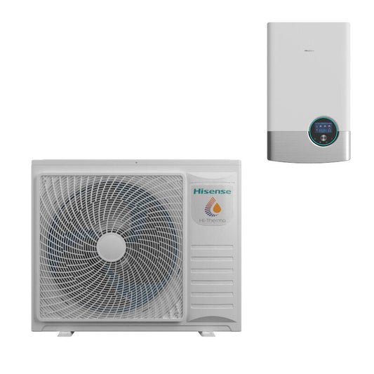 Sonderangebot Hisense Hi-Therma Split Wärmepumpe 8kW (11kW) Inneneinheit + Außeneinheit R32 A+++