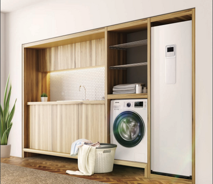 Samsung ClimateHub 9KW split heat pump - 200l complete system all-in-one A+++/A+