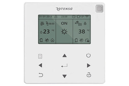 Rotenso Aquami All in Split heat pump AQS120X3o 12kW set + hydro module with 240 liter storage tank AQS160T240X13i A+++A++