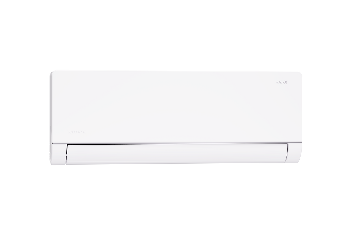 Rotenso Klimaanlage Luve White 2,7 kW bis 5,3 kW Single-Split Wandgeräte-Set Digital Inverter WiFi A+++