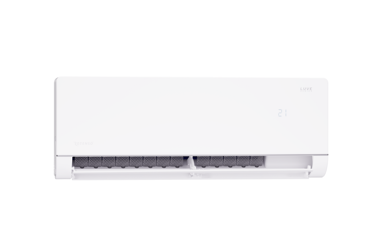 Rotenso Klimaanlage Luve White 2,7 kW bis 5,3 kW Single-Split Wandgeräte-Set Digital Inverter WiFi A+++