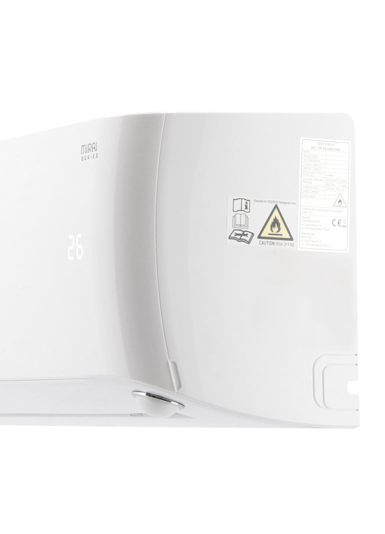 Rotenso Mirai air conditioner, 2.6 kW to 3.5 kW, single-split wall unit set, digital inverter, WiFi, A+++