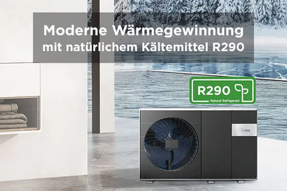 Midea MHC-V10WD2N7-E30 10kW Monoblock Luft Wasser Wärmepumpe R290 1-Ph-230V A+++/A++