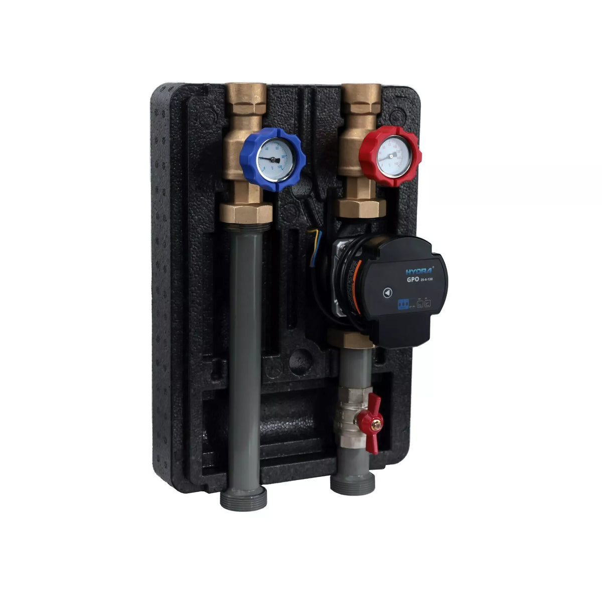 Sunex Wärmepumpe Komplettset 8 kW NEXUS M8 EVI Monoblock mit Brauchwasser und Pufferspeicher