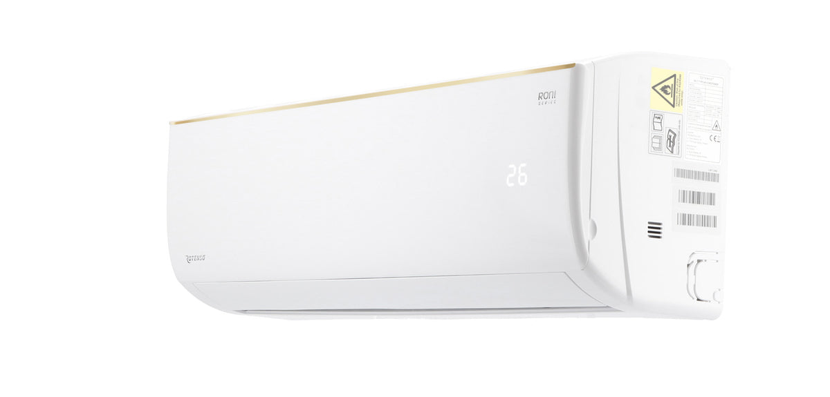 Rotenso Klimaanlage Roni 2x 3,5kW 12000BTU - Dual-Split Wandgeräte-Set Digital Inverter WiFi A++