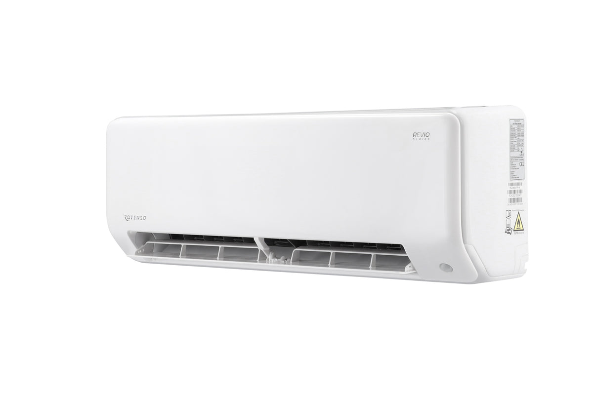 Rotenso Premium Air Conditioner Revio 2.7 kW to 7 kW Single-Split Wall Unit Set Digital Inverter WiFi A+++