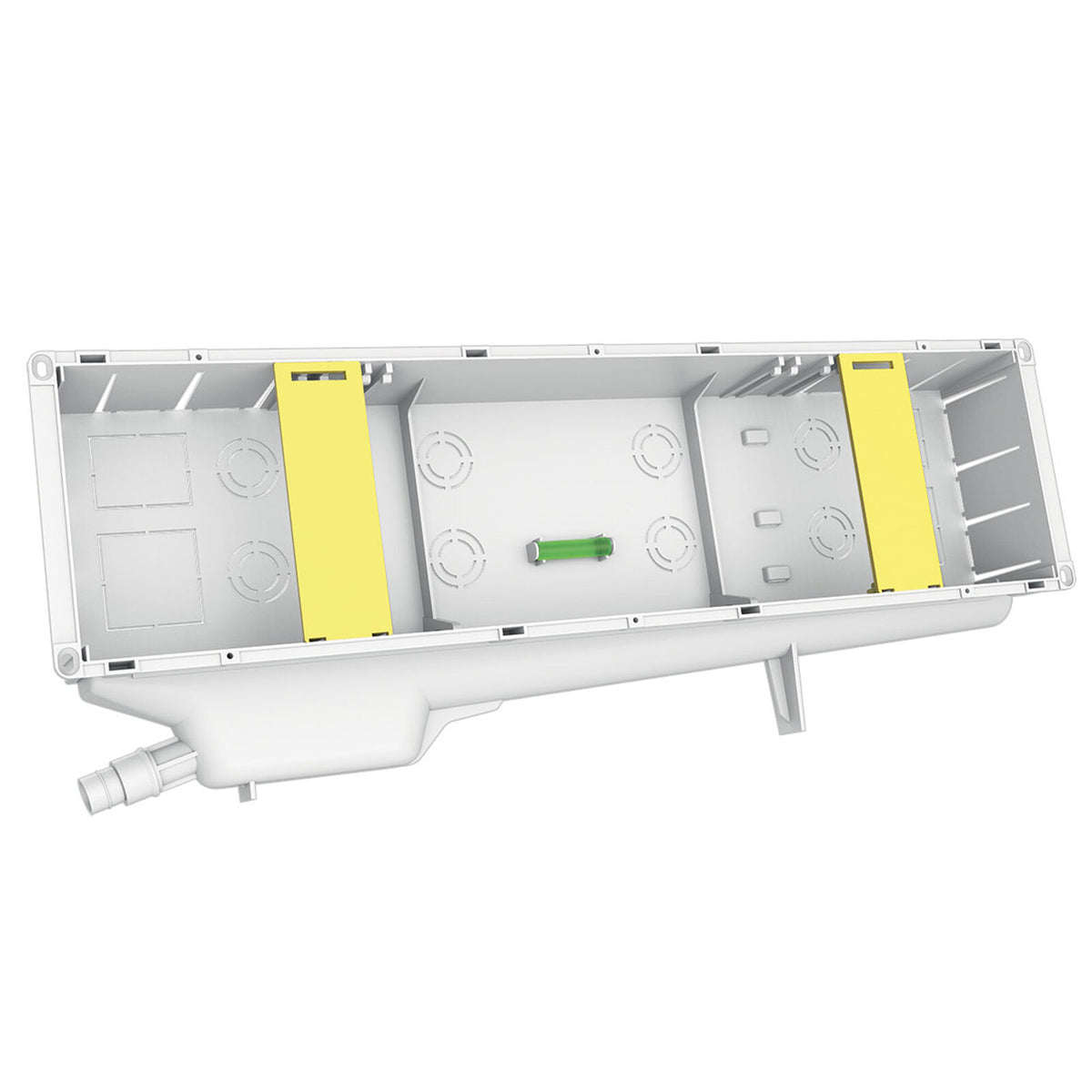 Installationsbox für Klimaanlage, Unterputzbox / Wandbox mit integriertem Siphon Kondensatwanne