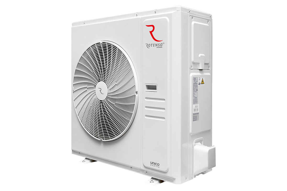 Rotenso Klimaanlage Ukura H 2,6 kW bis 7 kW Single-Split Wandgeräte-Set Digital Inverter WiFi A++