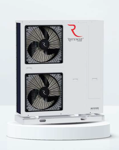 Rotenso Windmi Wärmepumpe Monoblock Luft-Wasser 14KW WIM140X3 BAFA Wifi A+++, Heizen Kühlen