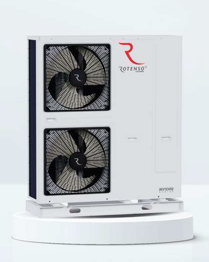 Rotenso Windmi Wärmepumpe Monoblock Luft-Wasser 14KW WIM140X3 BAFA Wifi A+++, Heizen Kühlen