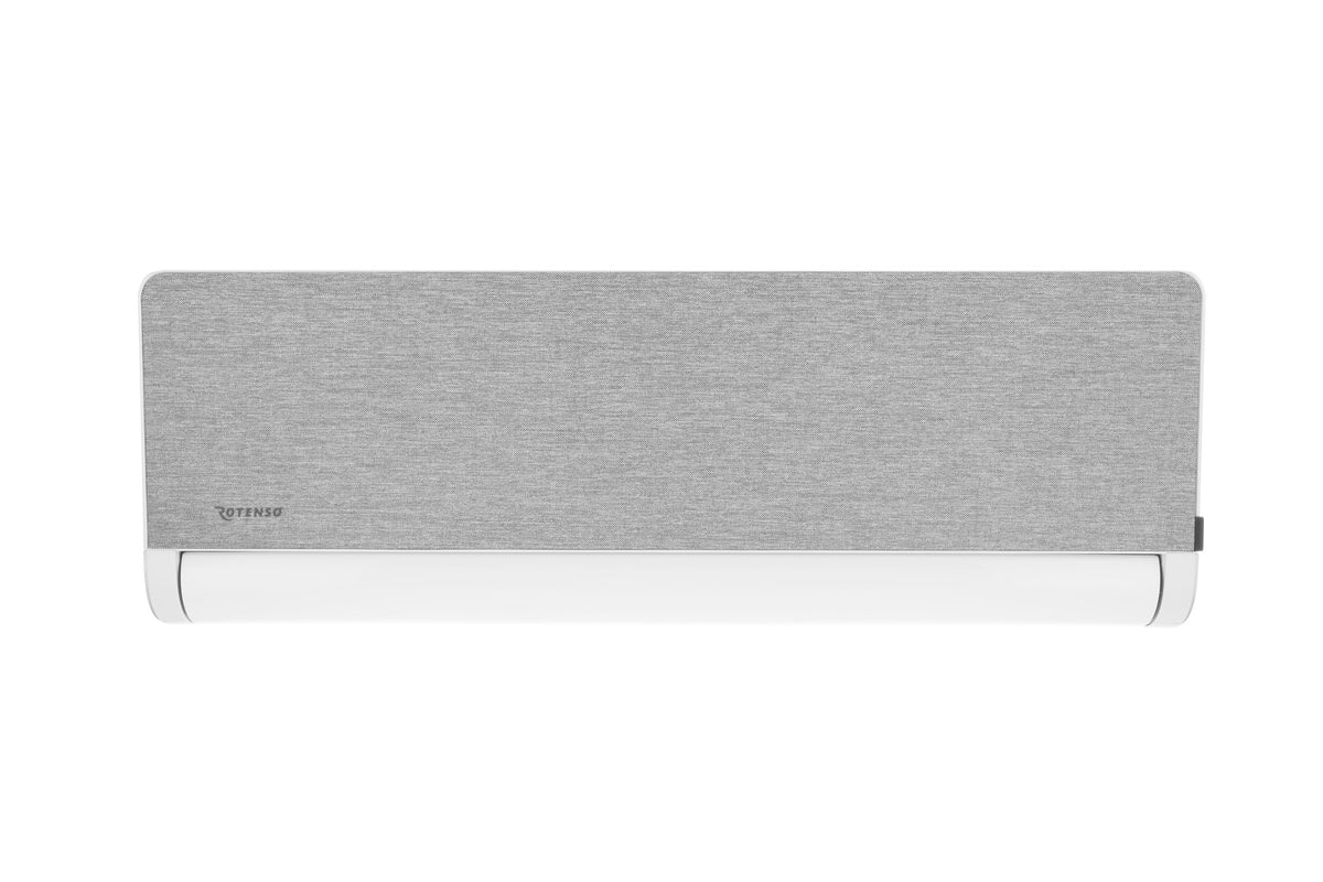 Rotenso Klimaanlage Versu Cloth Stone 2,6 kW bis 5,3 kW Single-Split Wandgeräte-Set Digital Inverter WiFi A+++