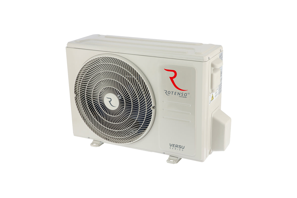 Rotenso Klimaanlage Versu Cloth Stone 2,6 kW bis 5,3 kW Single-Split Wandgeräte-Set Digital Inverter WiFi A+++