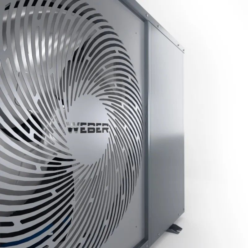 Monoblock Wärmepumpe WEBER HT 12kW für Brauchwasser und Heizung R32 WiFi A+++