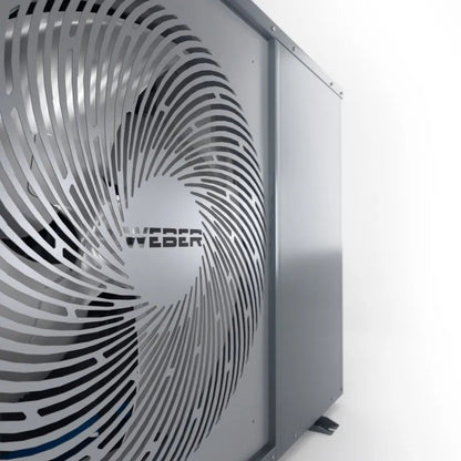 Monoblock Wärmepumpe WEBER HT 12kW für Brauchwasser und Heizung R32 WiFi A+++
