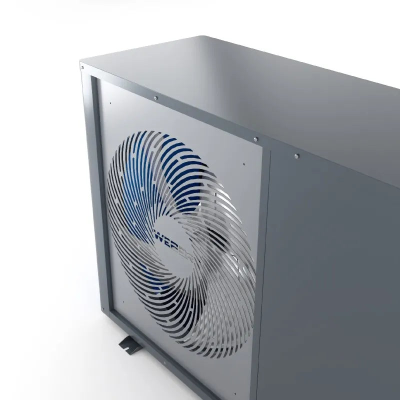 Monoblock Wärmepumpe WEBER HT 12kW für Brauchwasser und Heizung R32 WiFi A+++