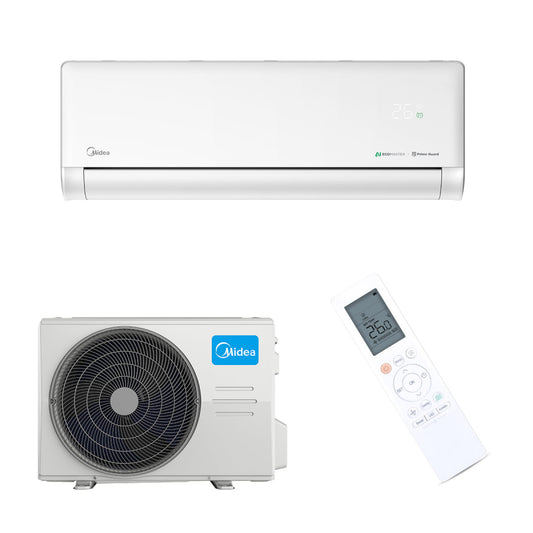 Midea Solstice 24-Set Weiß 7 kW Klimaanlage Set Single-Split Wandgerät R32 WIFI