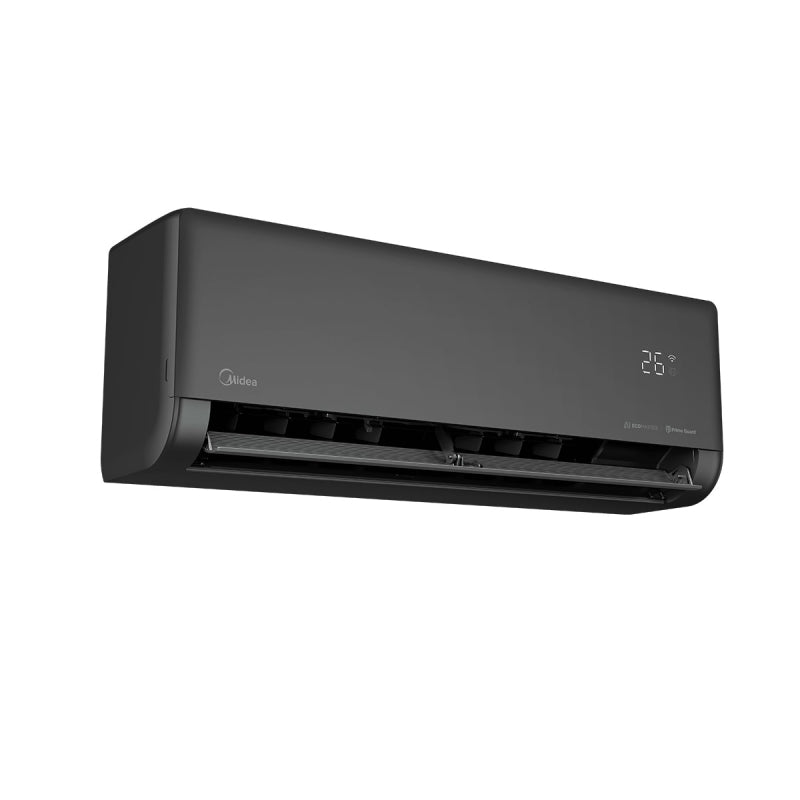 Midea Solstice 09-Set Schwarz 2,6 kW Klimaanlage Set Single-Split Wandgerät R32 WIFI