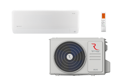 Rotenso Premium Air Conditioner Revio 2.7 kW to 7 kW Single-Split Wall Unit Set Digital Inverter WiFi A+++