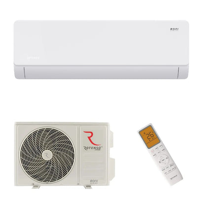 Rotenso Klimaanlage Roni 2,6 kW bis 7 kW Single-Split Wandgeräte-Set Digital Inverter WiFi A++