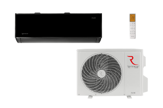 Rotenso Klimaanlage Teta Mirror 2,6 kW bis 6,9 kW Single-Split Wandgeräte-Set Digital Inverter WiFi A+++