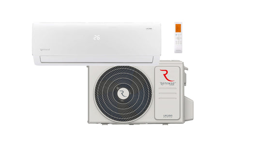 Rotenso Klimaanlage Ukura H 2,6 kW bis 7 kW Single-Split Wandgeräte-Set Digital Inverter WiFi A++