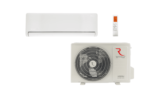 Rotenso Klimaanlage Versu Pure 2,6 kW bis 5,3 kW Single-Split Wandgeräte-Set Digital Inverter WiFi A+++